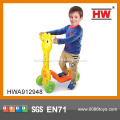 Kids pedal plastic car skate scooter for kids